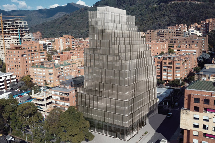 Torre Once 93 / Ubicación: BOGOTÁ D.C. / Línea: ENERGYGLASS (Ahorro Energético) / Tipo de Vidrio: ENERGYGLASS LOW-E 45/45 / Aplicación: FACHADA / Constructora y/o Arquitecto: NM CONSTRUCTORES / GVA ARQUITECTOS